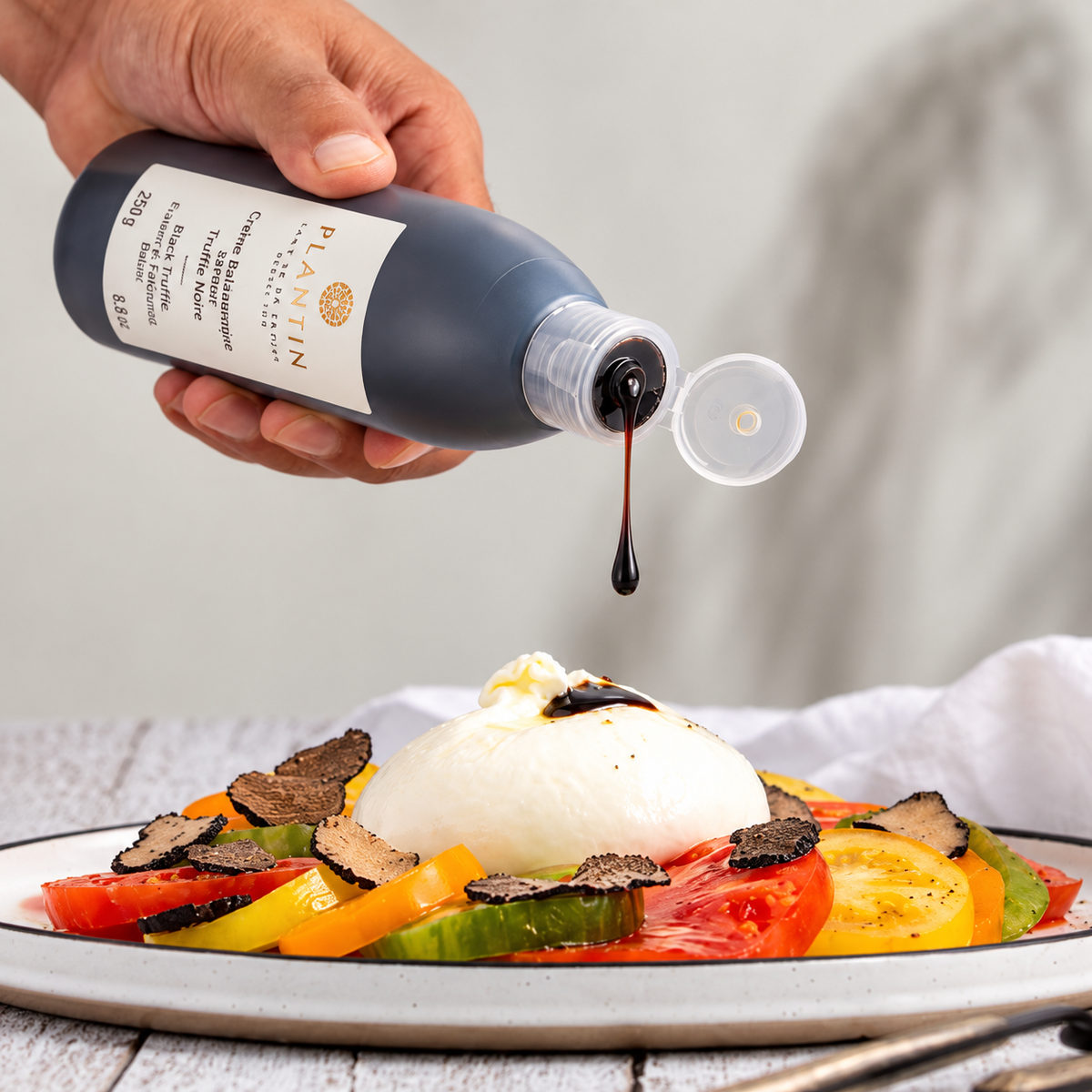 Crème balsamique à la truffe noire – 250 g | Condiment gastronomique