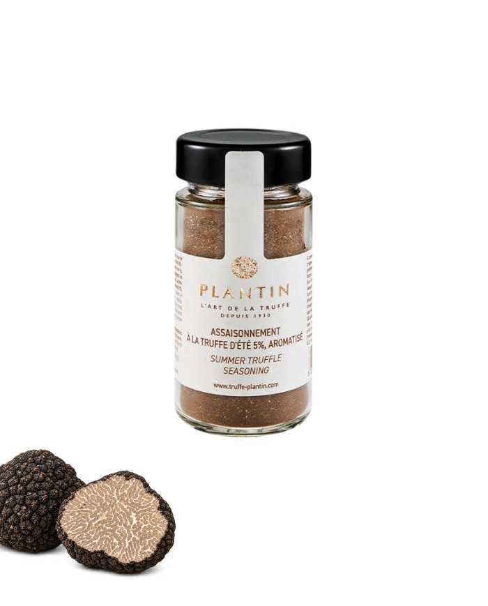 Assaisonnement à la truffe d'été 5 % – 50 g | Sel truffé à saupoudrer