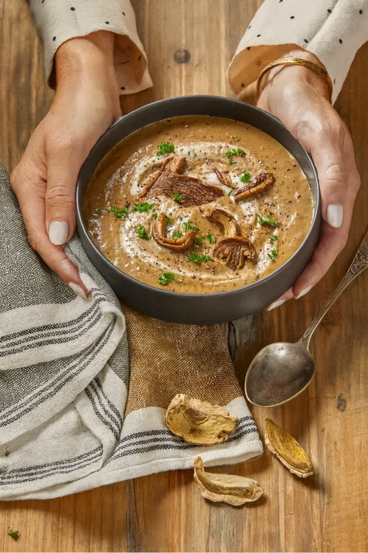 ⭐ Velouté de Cèpes Séchés – Recette Gourmande | Aux Trésors des Bois