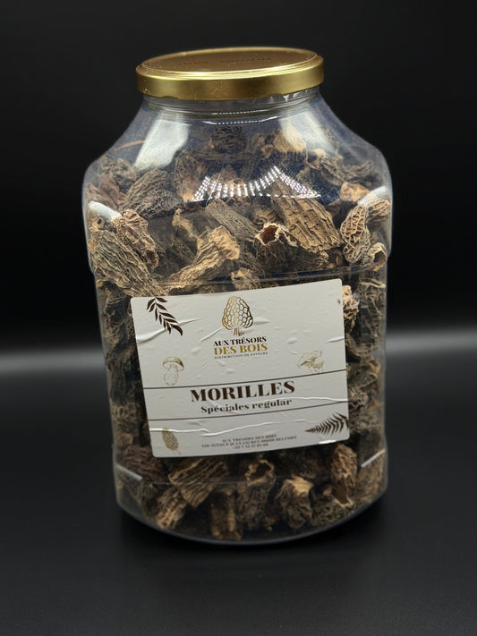 Morilles séchées pour croûte aux morilles à la crème