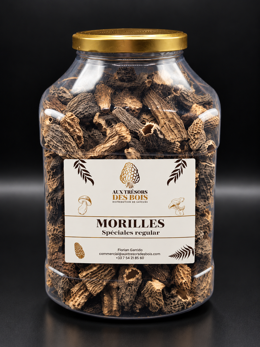 Morilles regular séchées – 400 g | Champignons sauvages saveur authentique