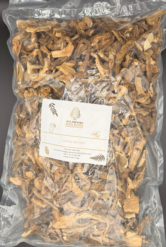 Cèpes luxe séchés - 1kg