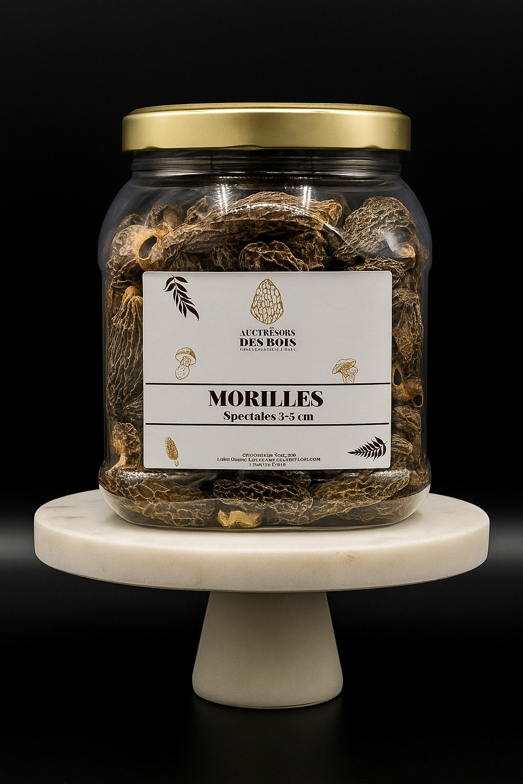 Morilles premium 3/5cm sans queue 150gr