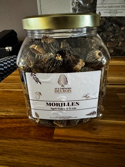 Morille prenium 3/5cm sans queue 150gr