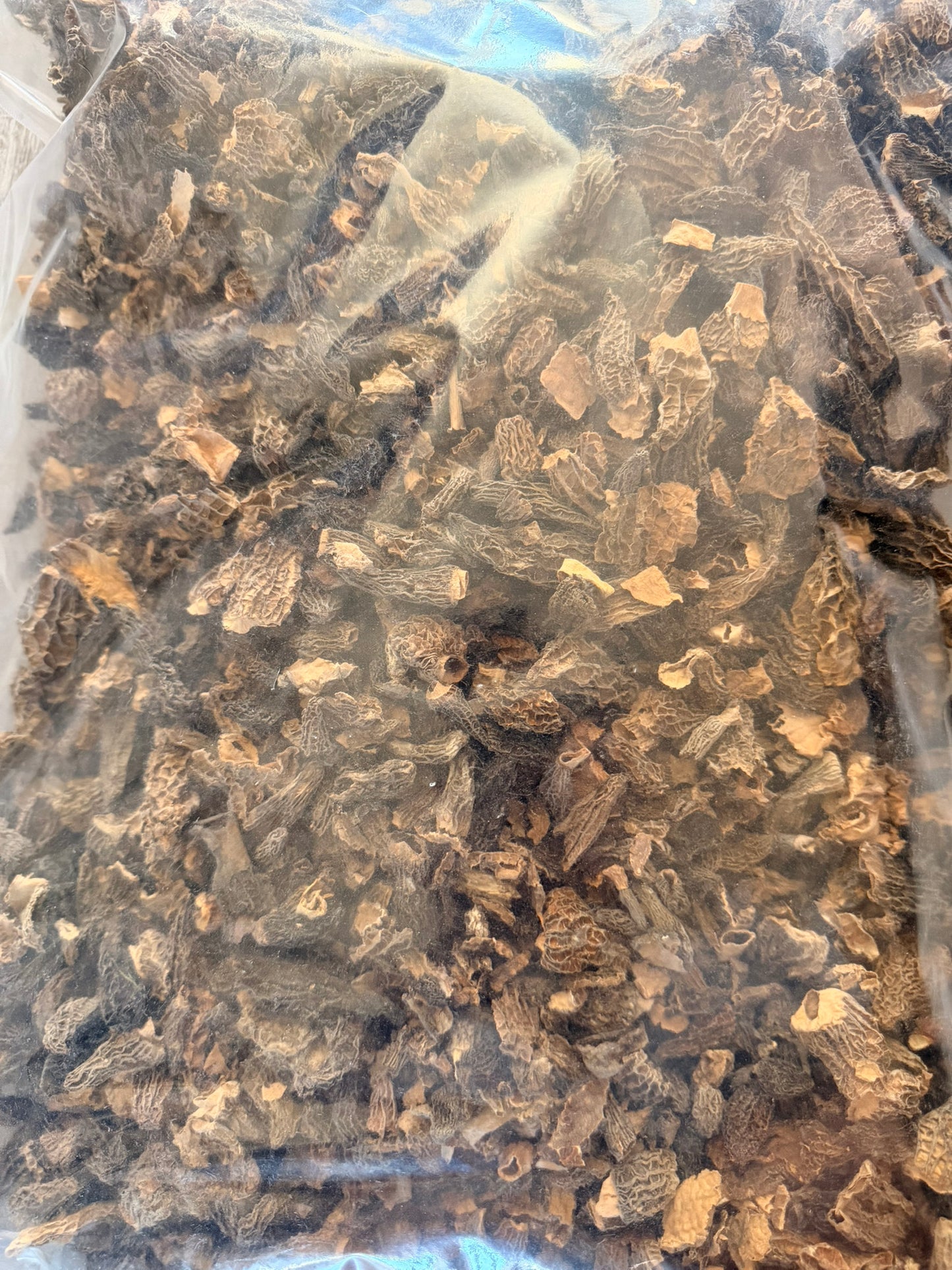 Morilles entières et brisures 1kg
