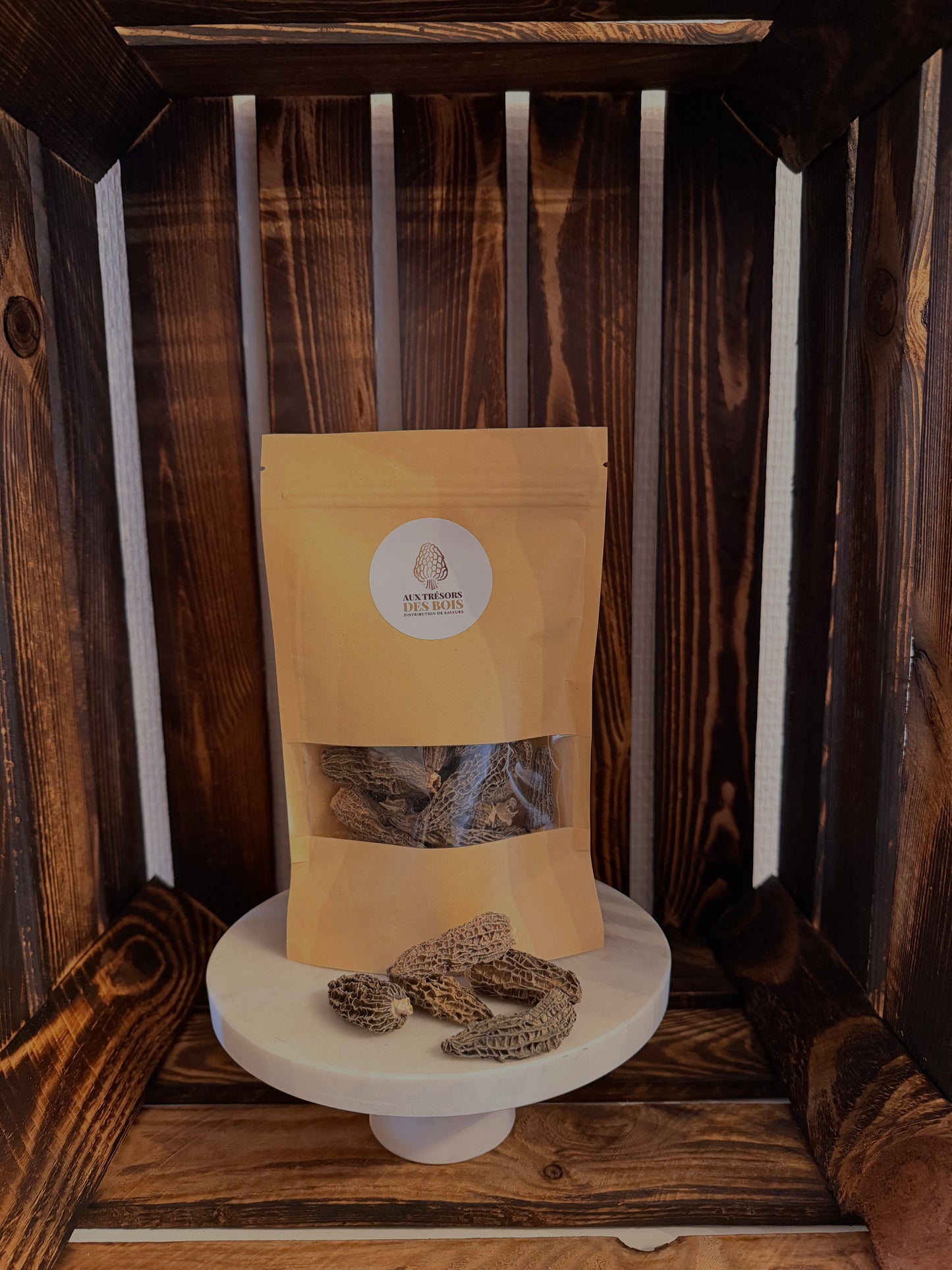 Morilles Séchées Extra 25g (Sans Queue • 3/5 cm • Coniques